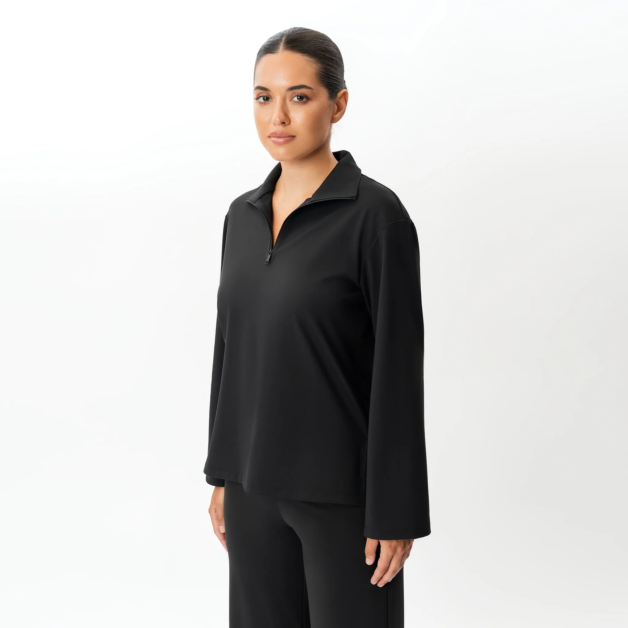 Asana Relaxed Quarter-zip - Image 3