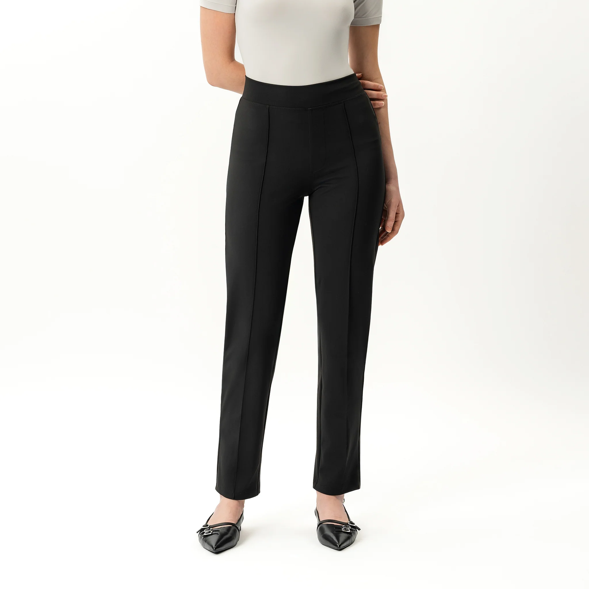 Asana Slim Front Crease Pant