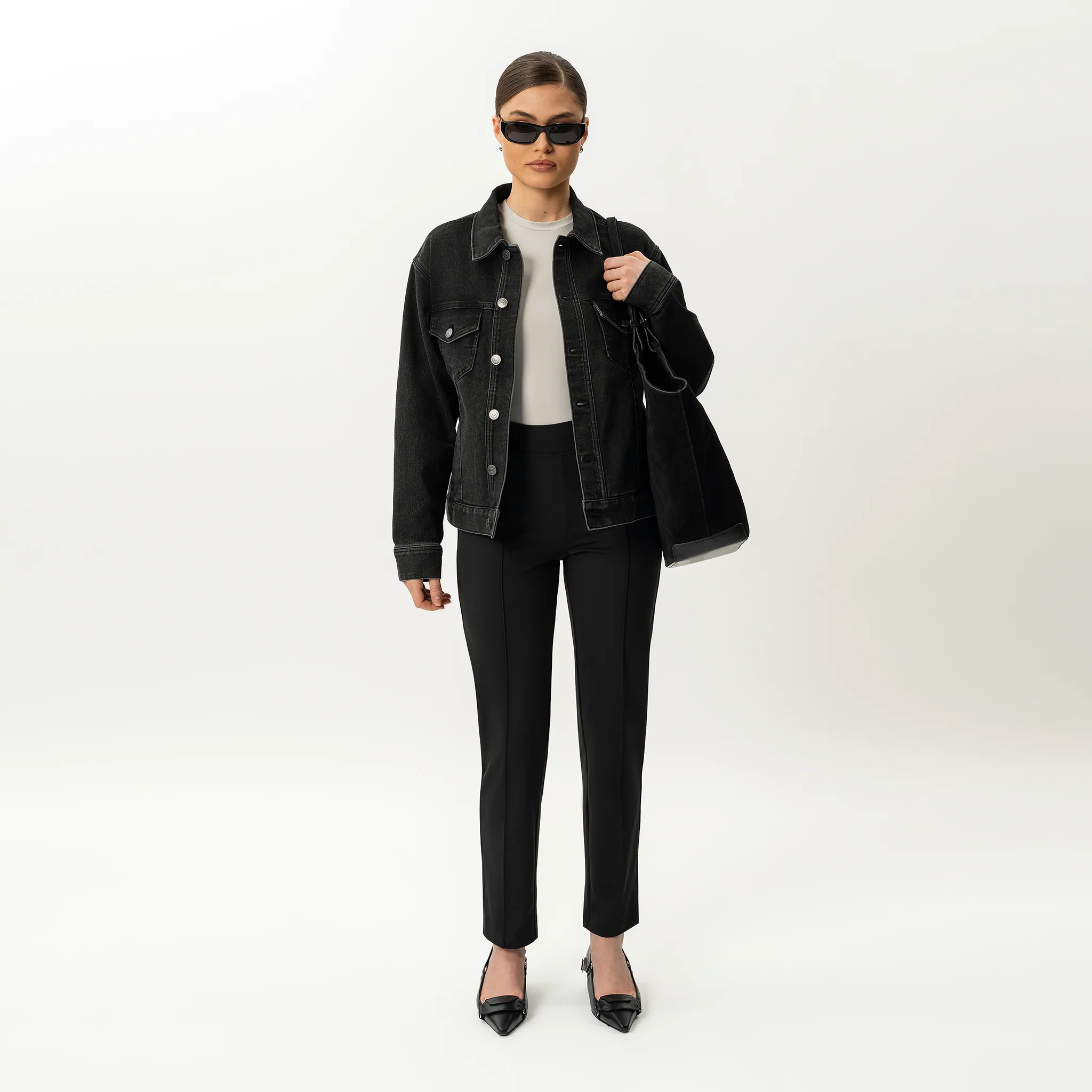 Asana Slim Front Crease Pant - Image 2