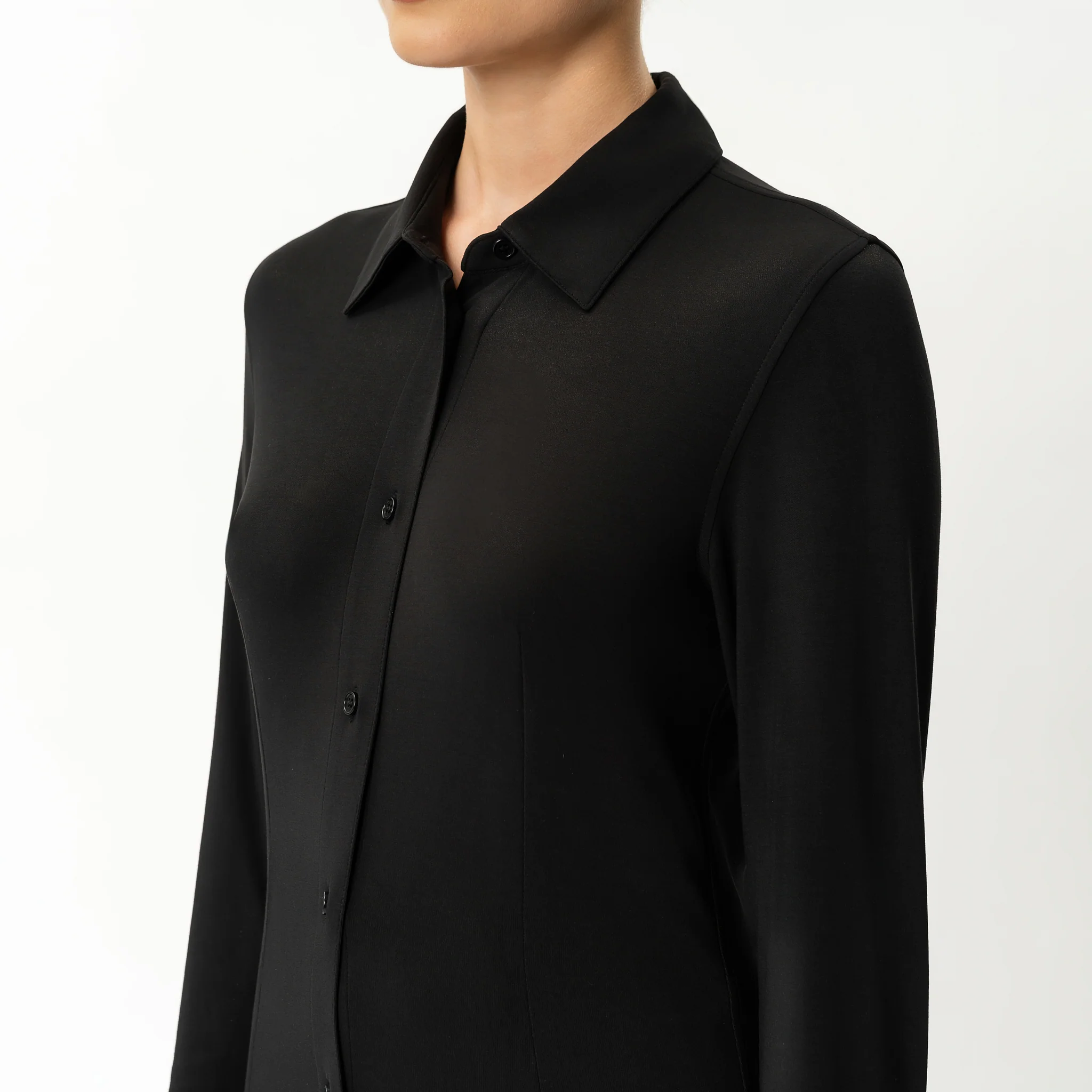 Fitted Jersey shirt - Image 3