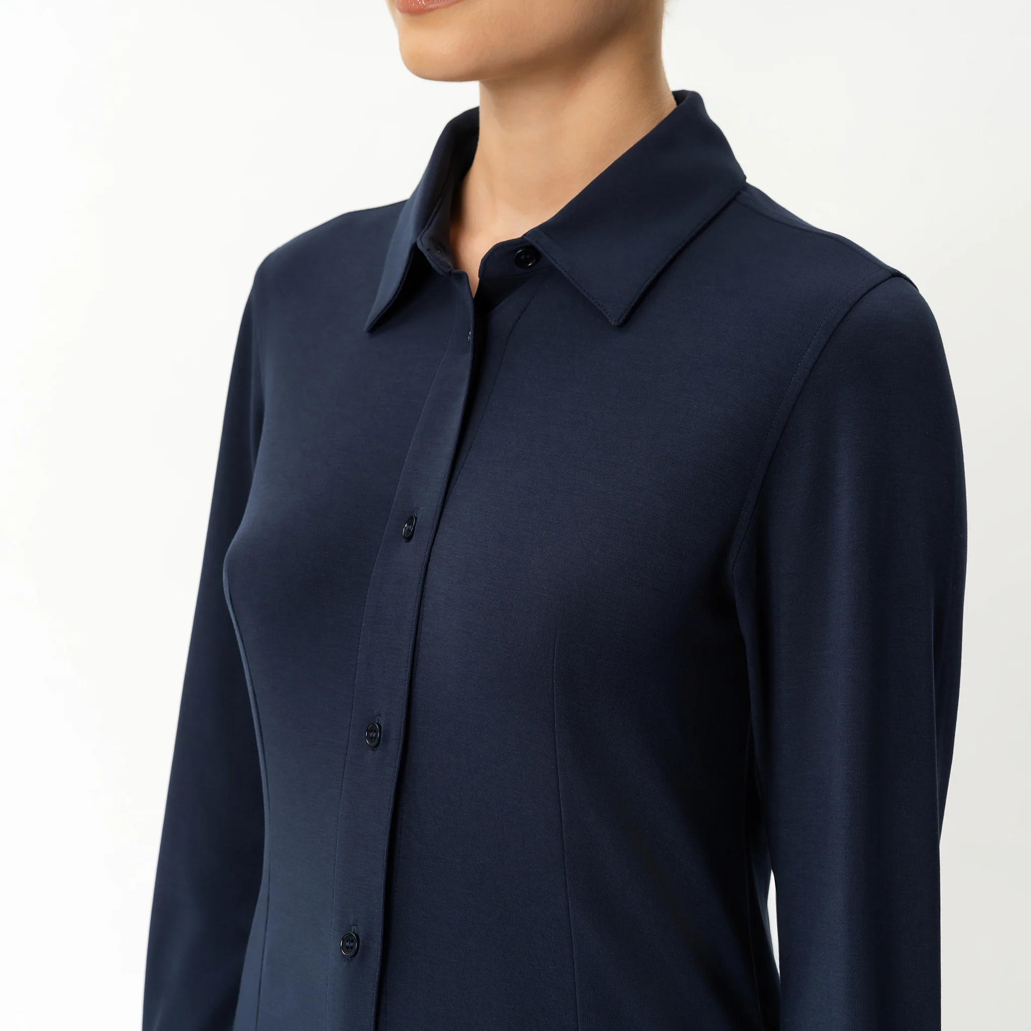 Fitted Jersey shirt - Image 3