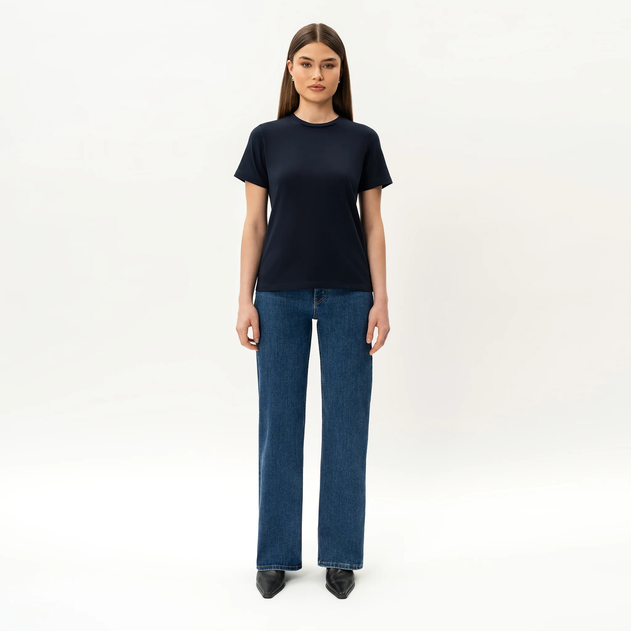Fitted Pima T-shirt - Image 5
