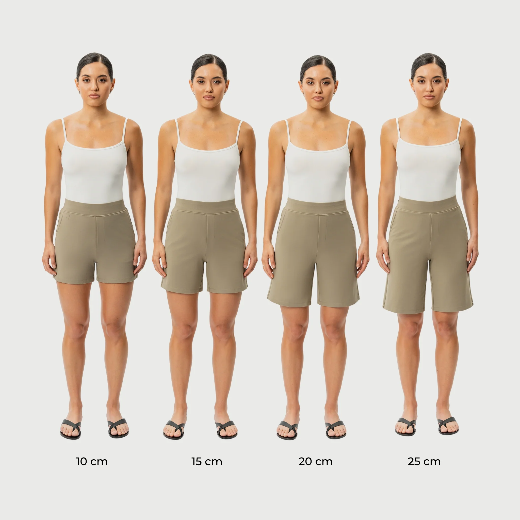 Light Ponte Shorts - Image 4