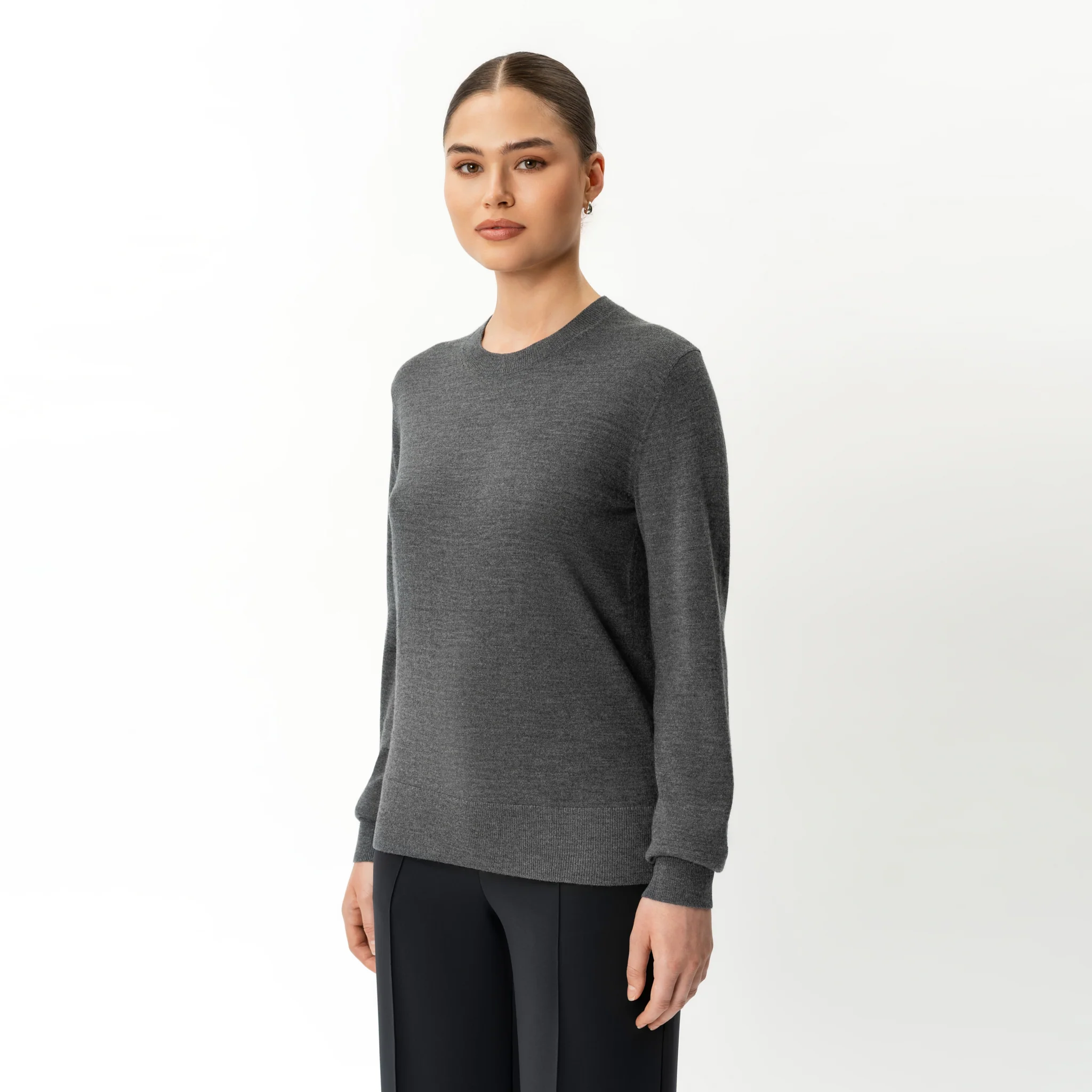 Merino Wool Crewneck - Image 2