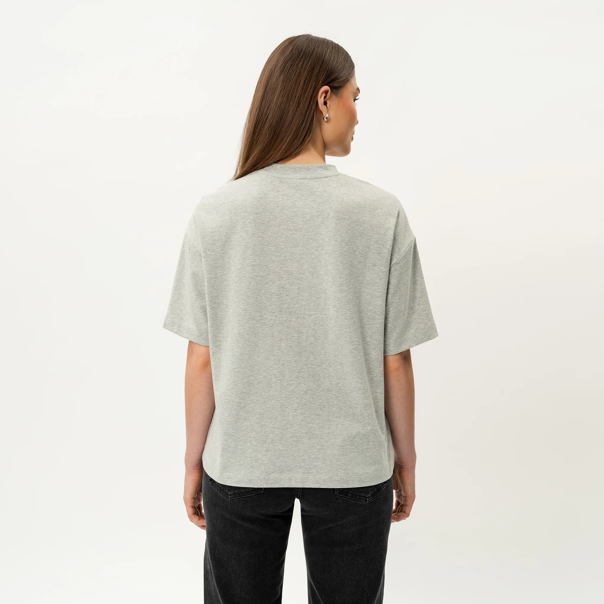 Oversized Boxy Pima T-shirt - Image 3