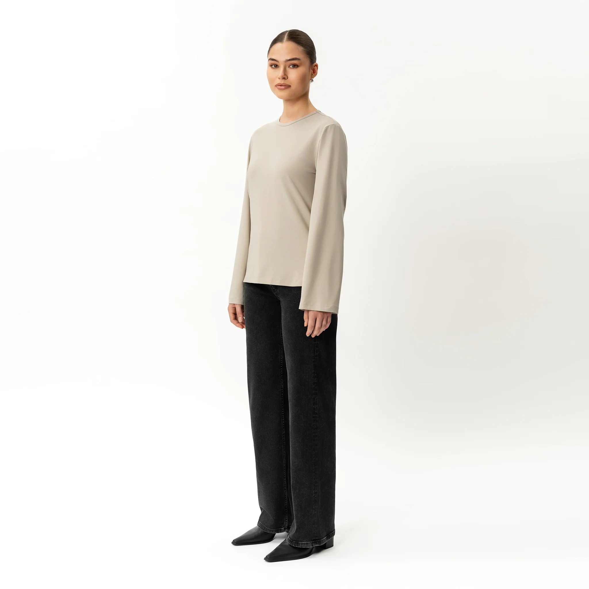 Pima Long-sleeve T-shirt - Image 6