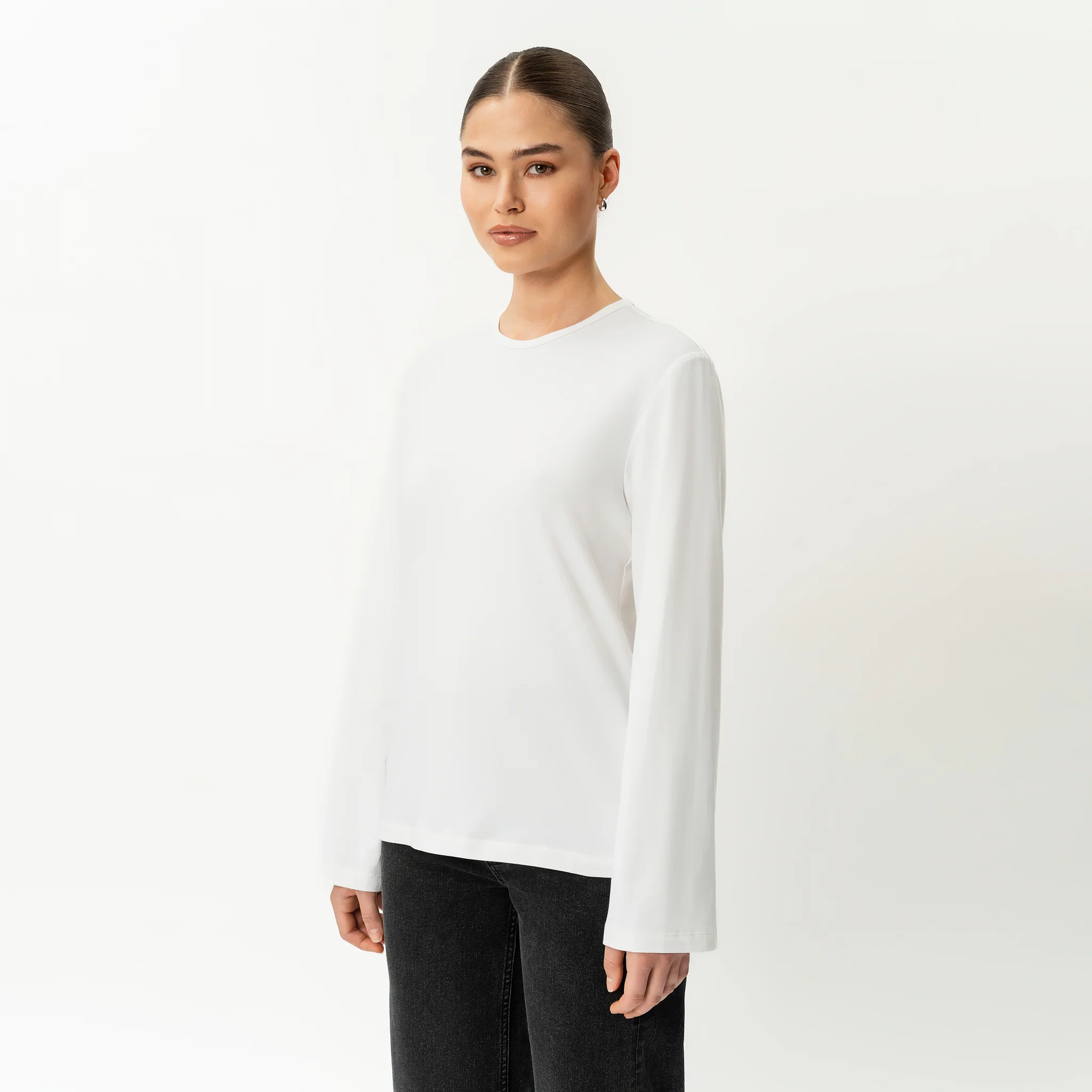 Pima Long-sleeve T-shirt - Image 5