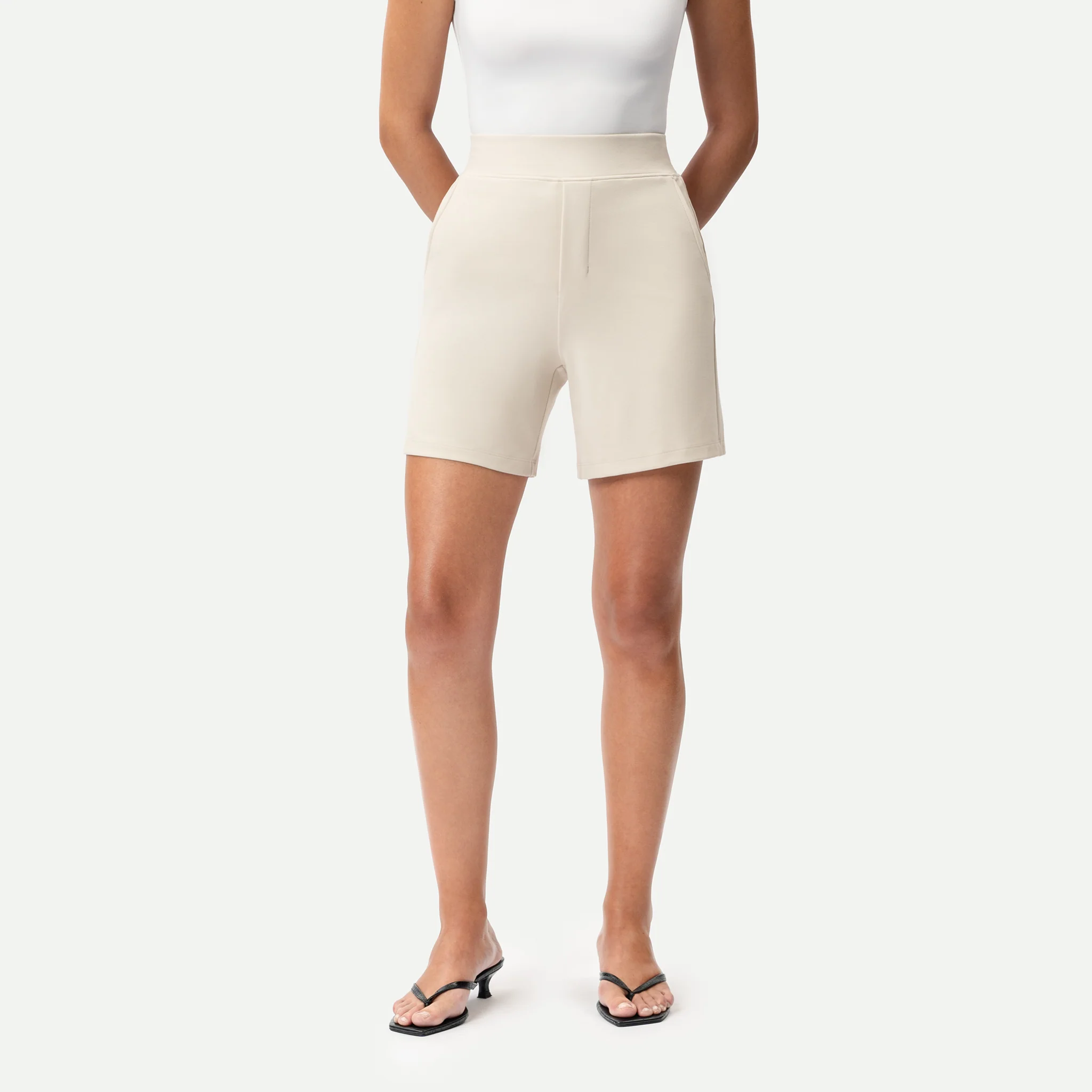 Light Ponte Shorts - Image 10