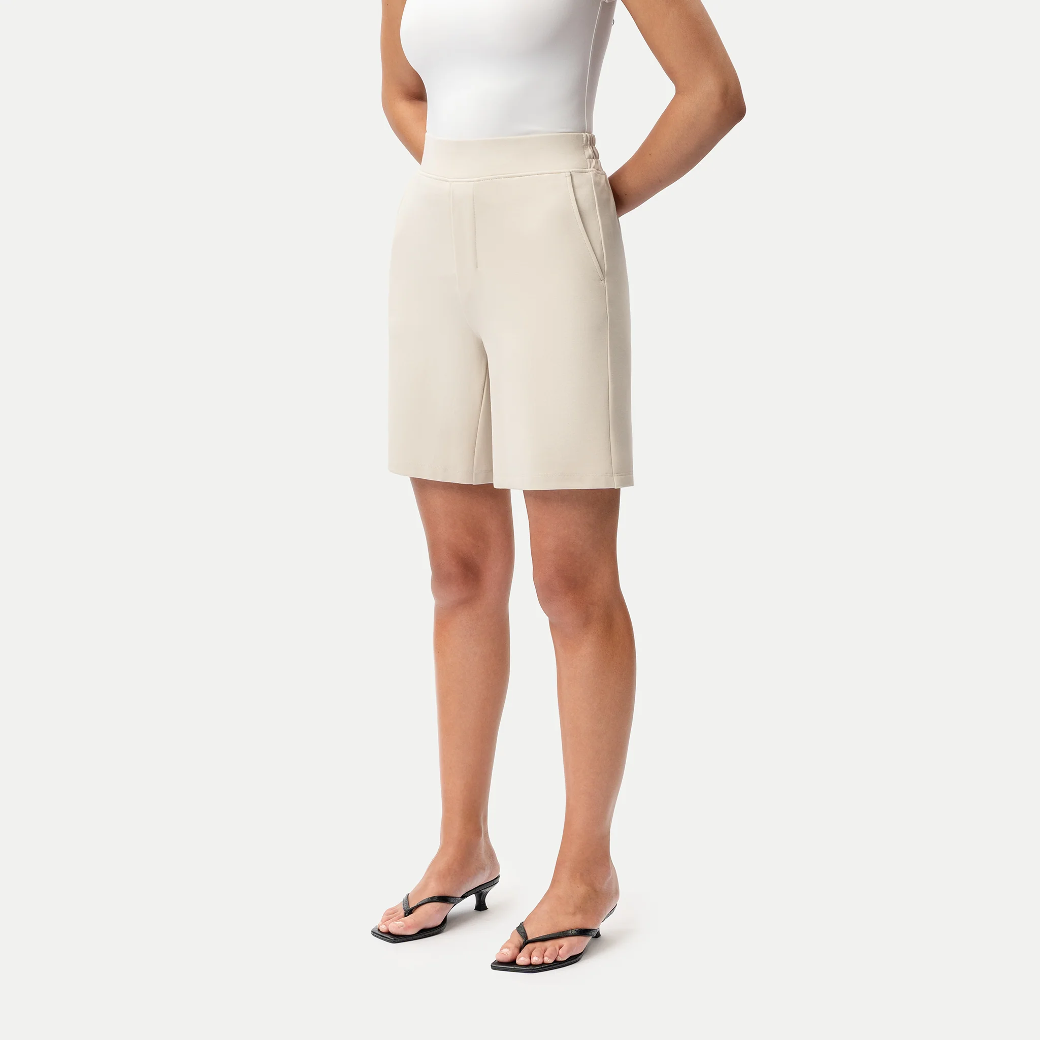 Light Ponte Shorts - Image 21