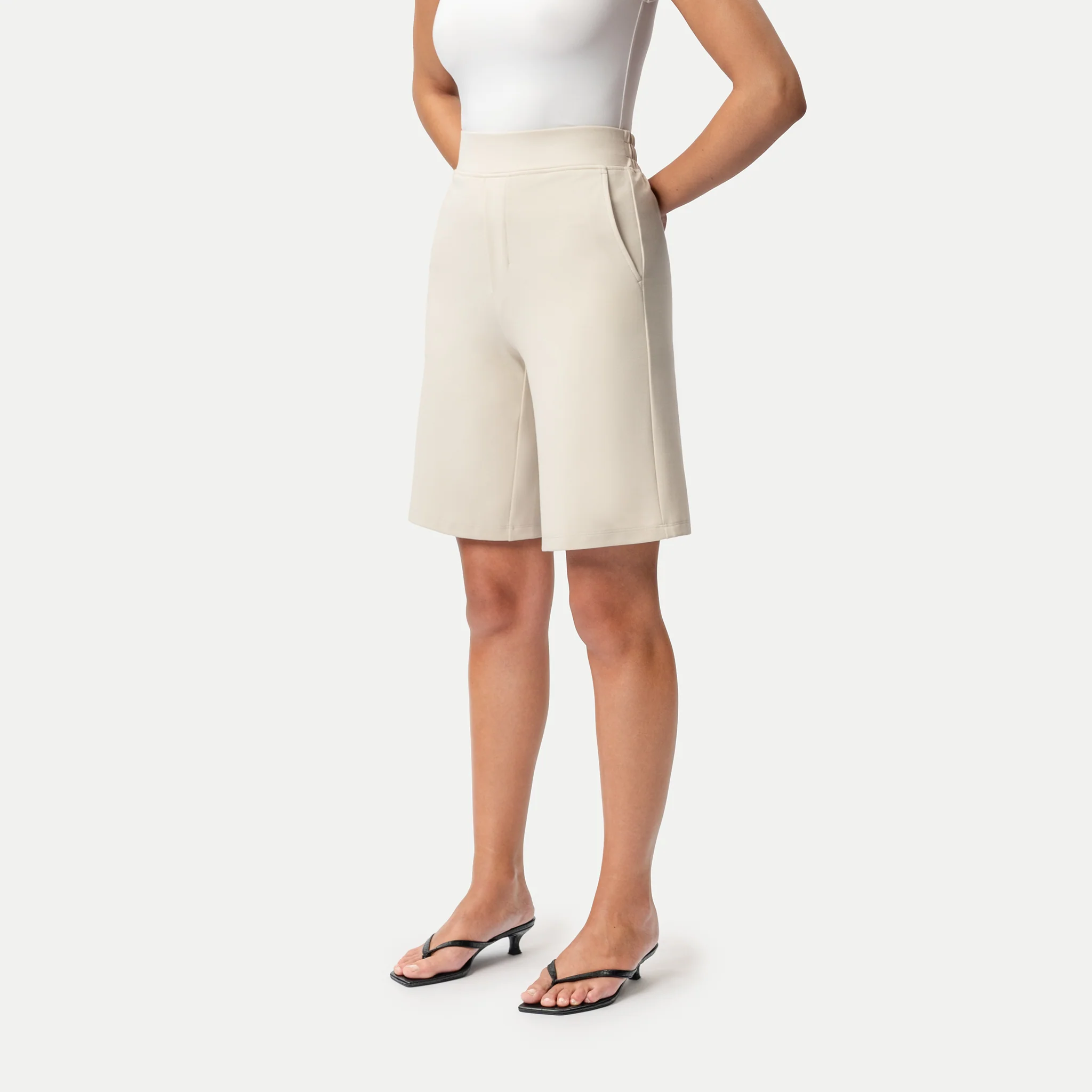 Light Ponte Shorts - Image 27