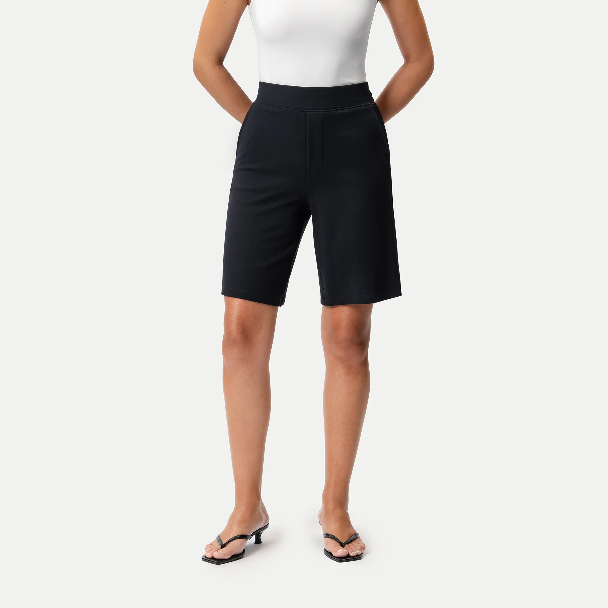 Light Ponte Shorts - Image 25