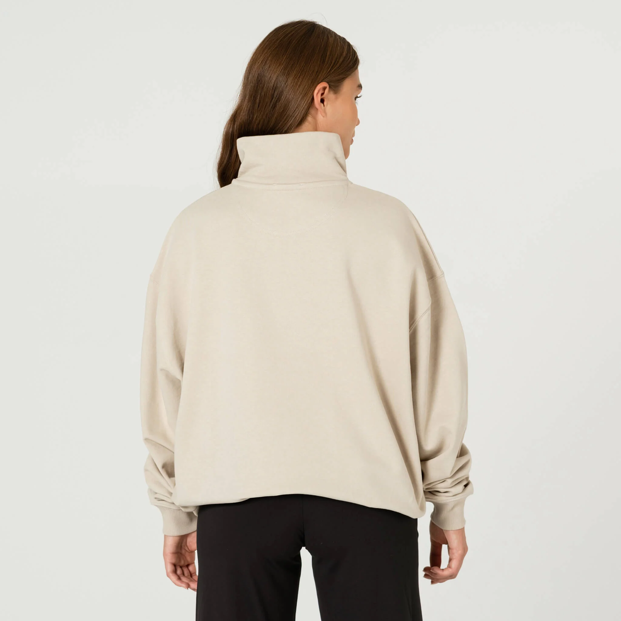 Quarter-Zip Relaxed Sweater - Image 2