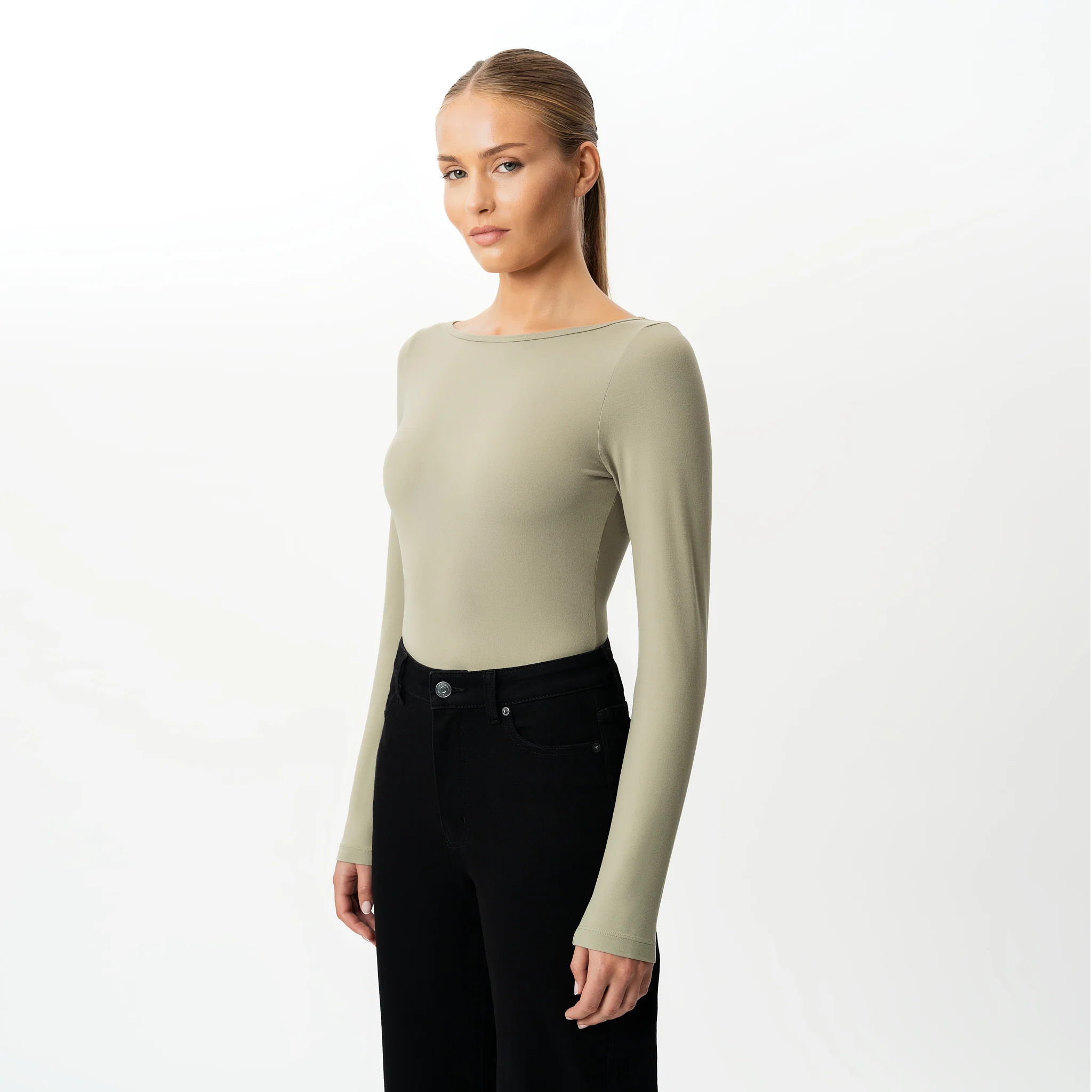 Soft Boatneck Long-sleeve - Image 3
