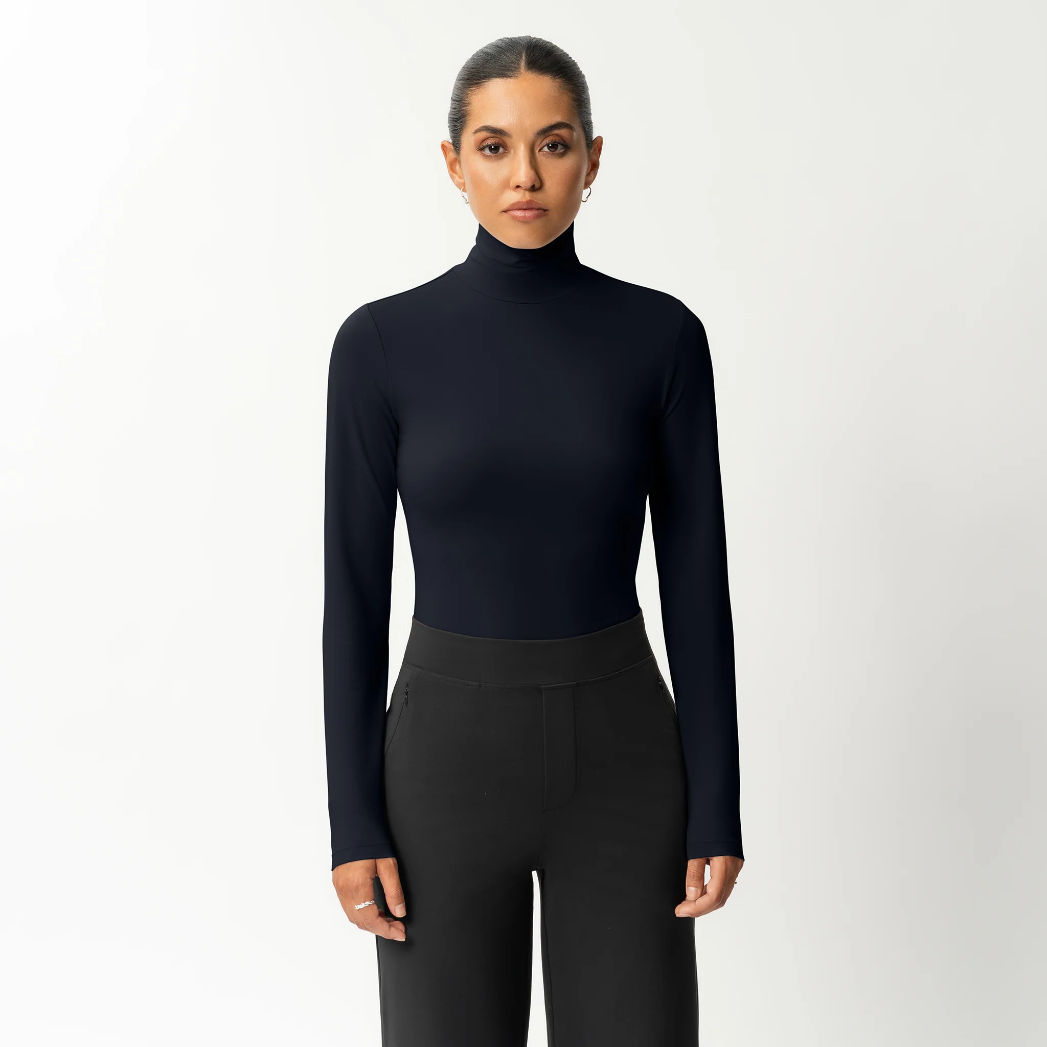 Soft Turtleneck Long-sleeve