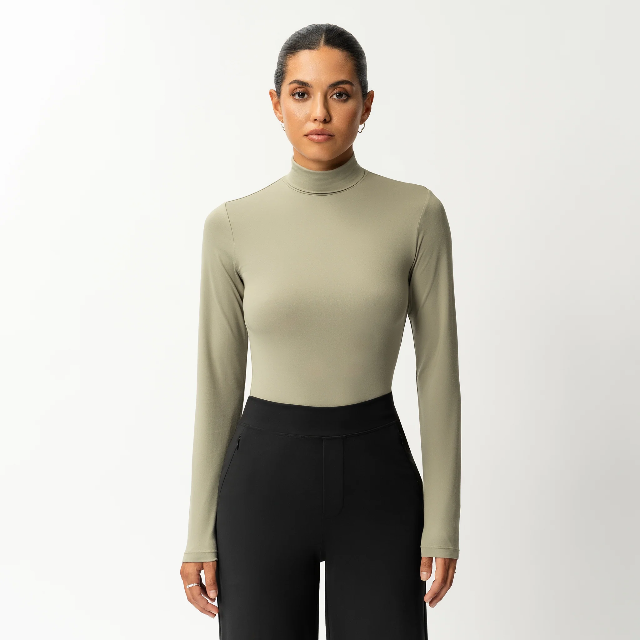 Soft Turtleneck Long-sleeve