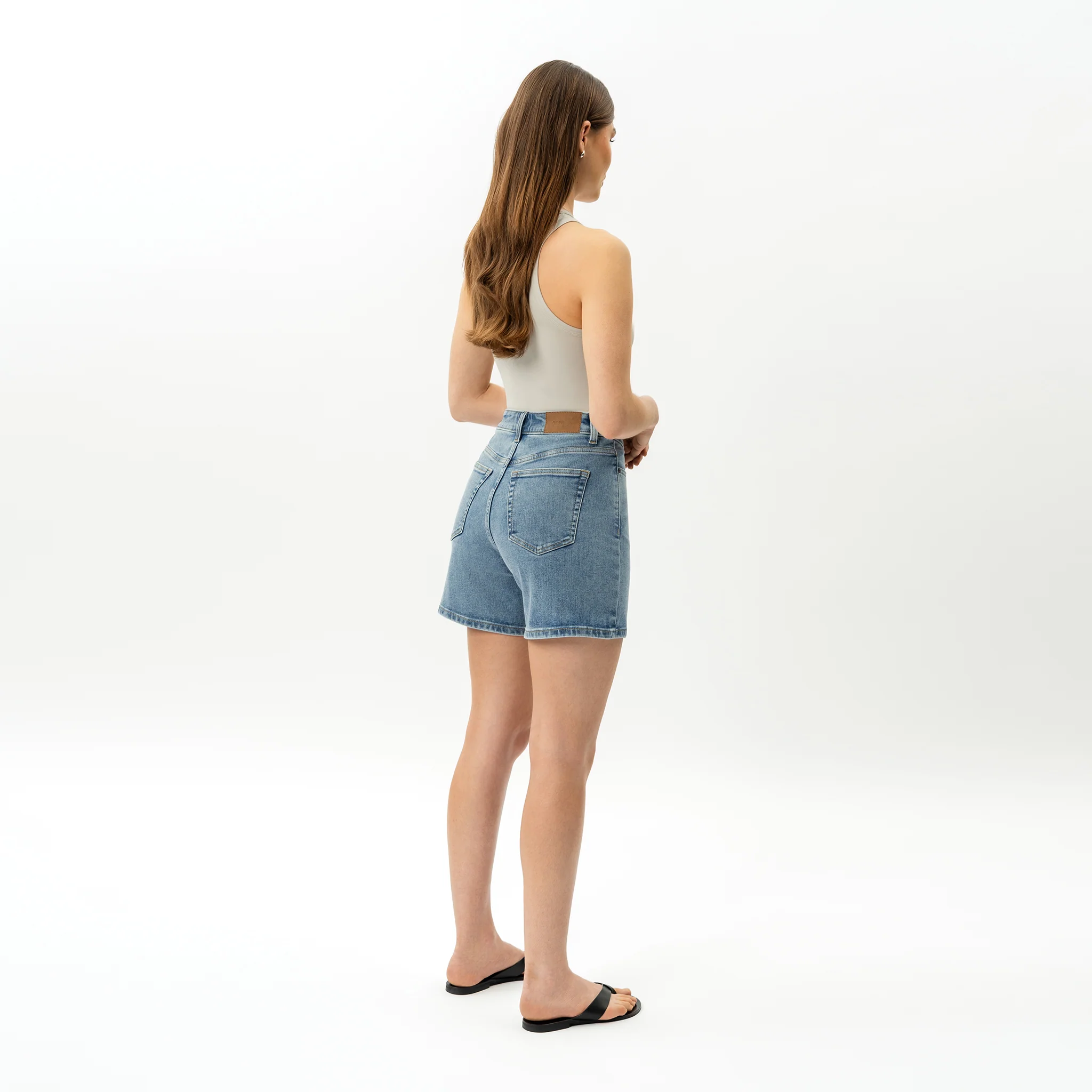 Stretchy ComfortDenim™ Shorts - Image 10