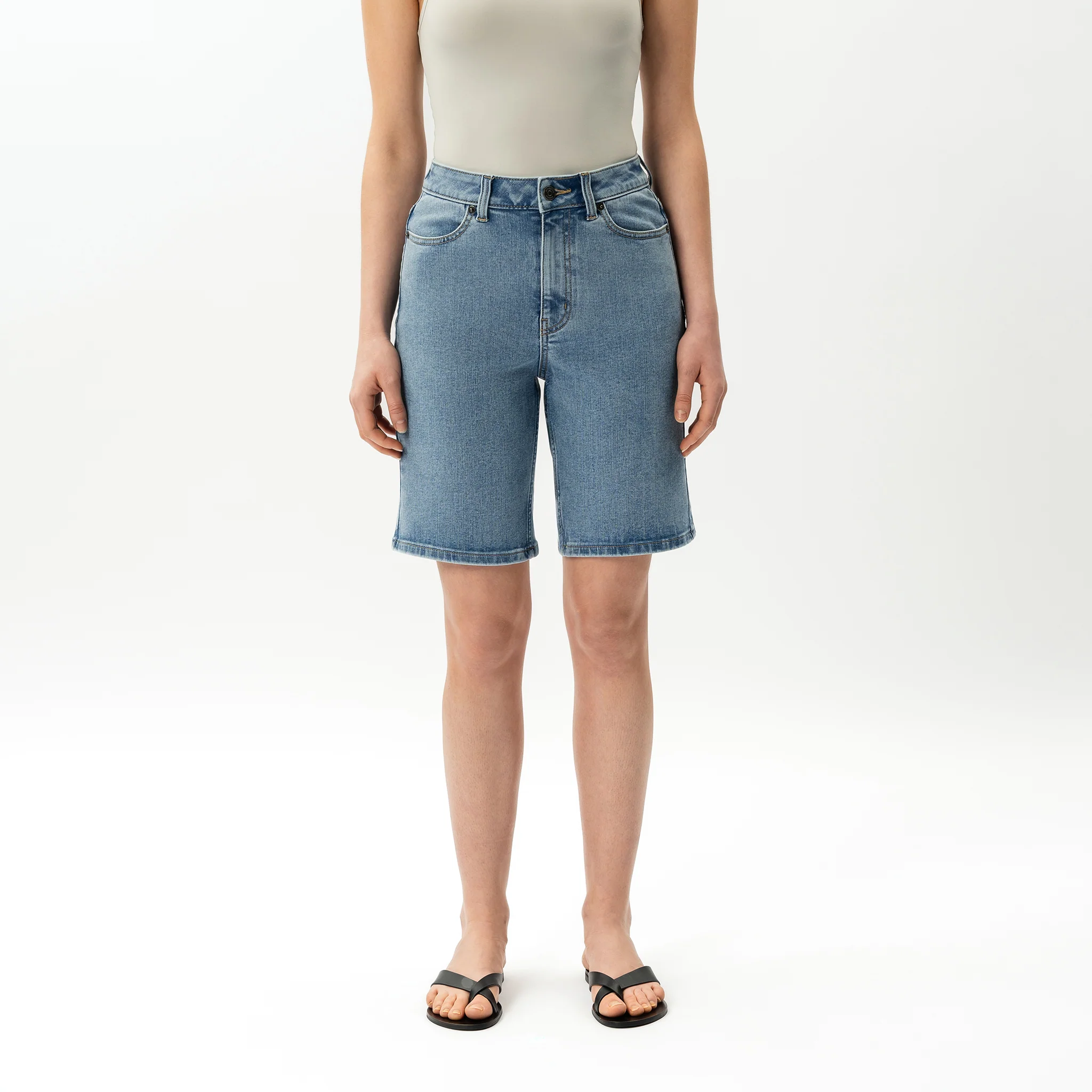 Stretchy ComfortDenim™ Shorts - Image 12