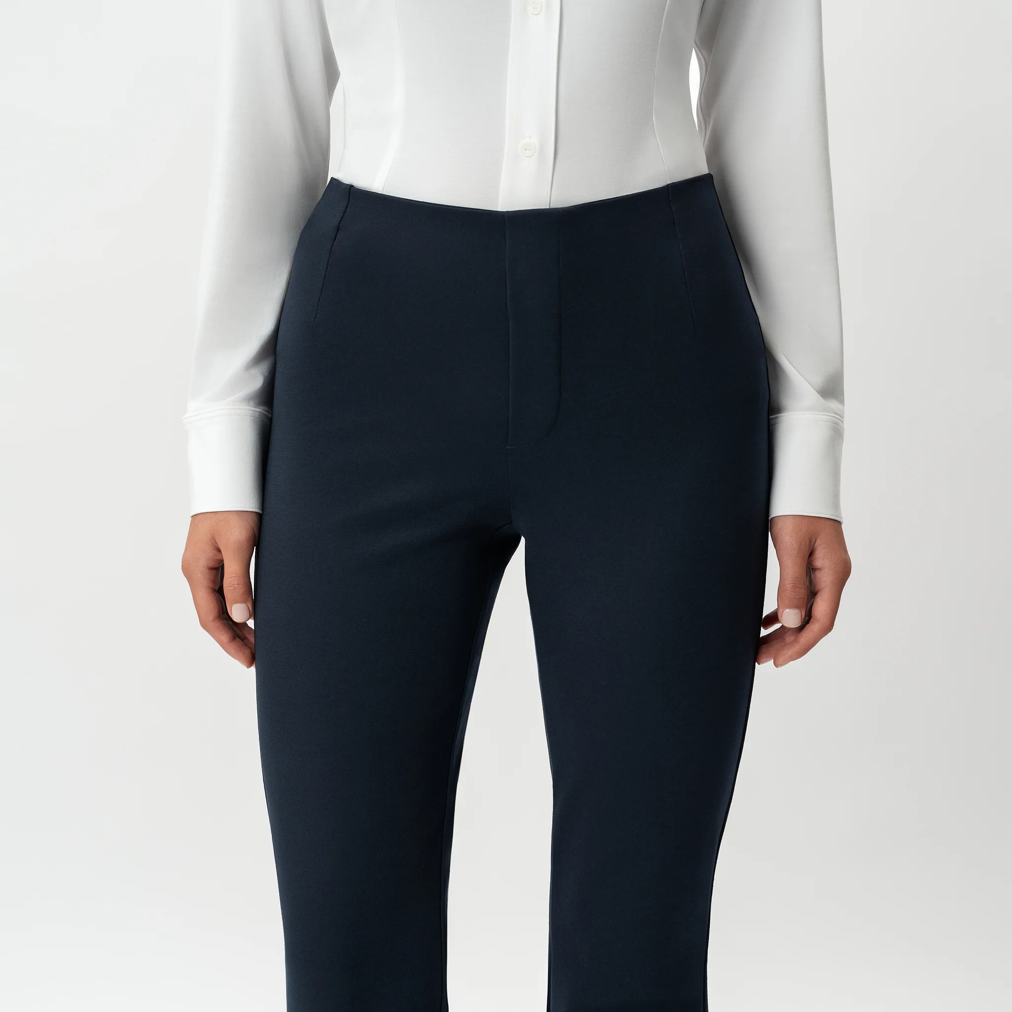 Tailored Ponte Bootcut Trouser - Image 7