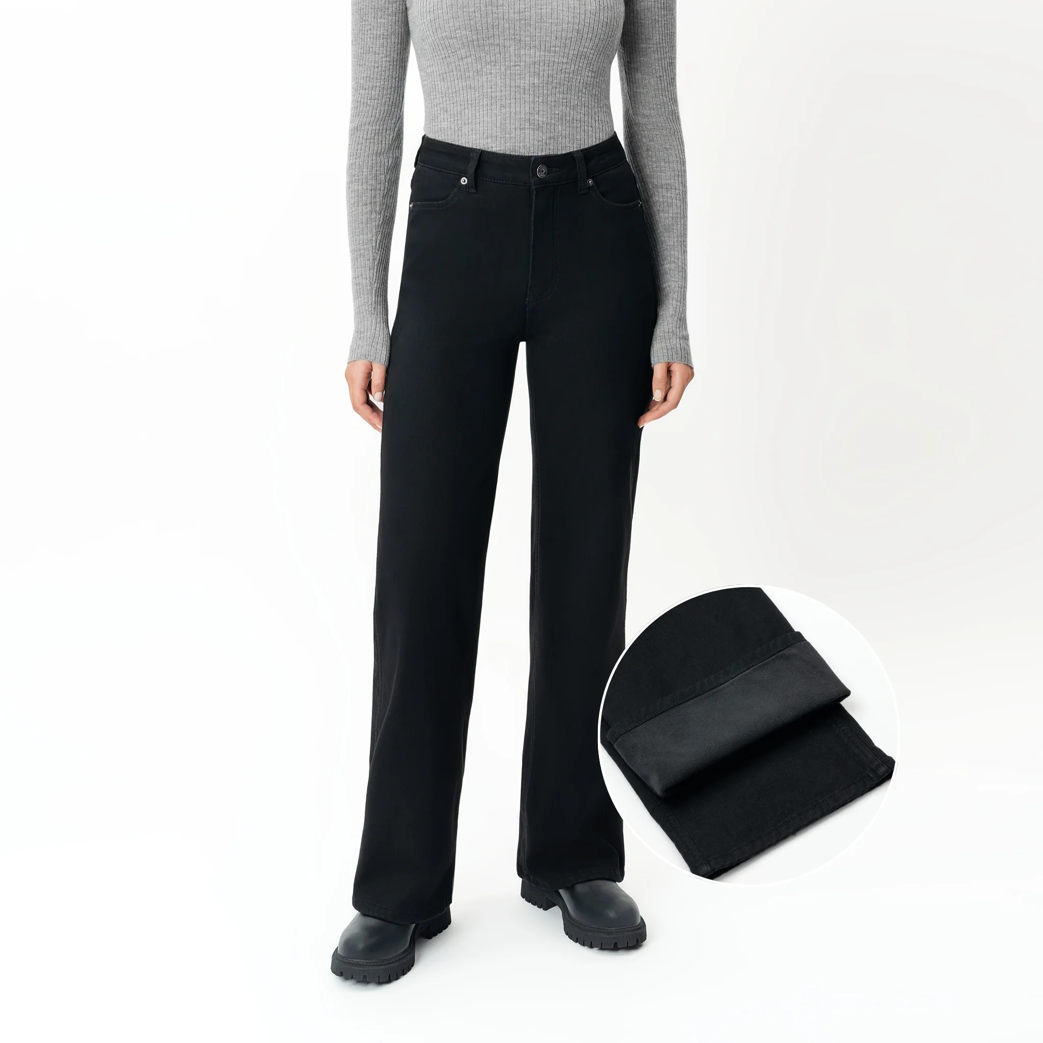 Winter FleeceDenim™ Relaxed Jeans