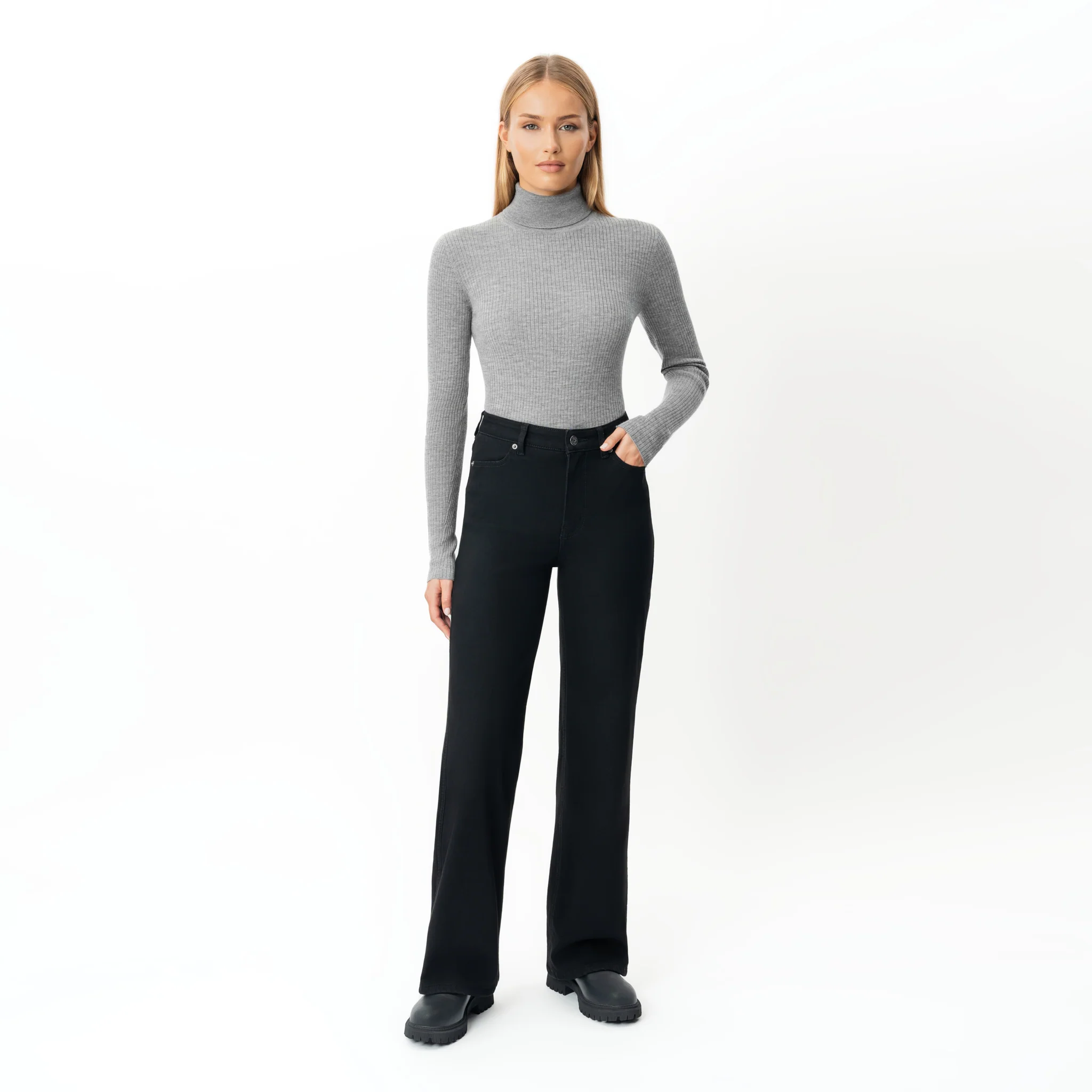 Winter FleeceDenim™ Relaxed Jeans - Image 2