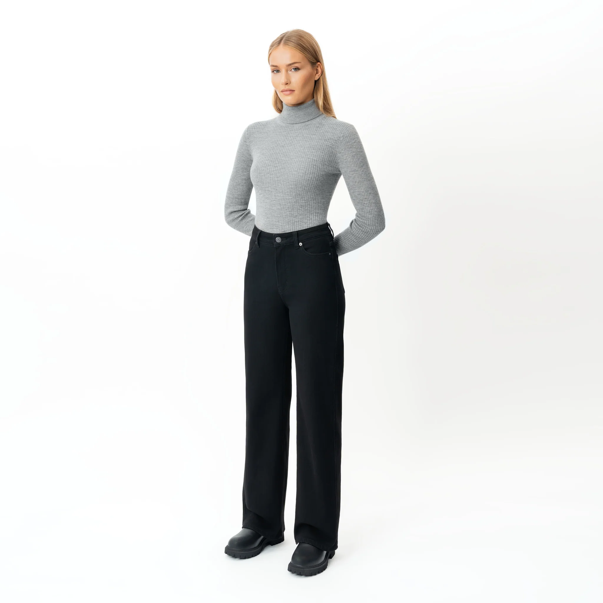 Winter FleeceDenim™ Relaxed Jeans - Image 4